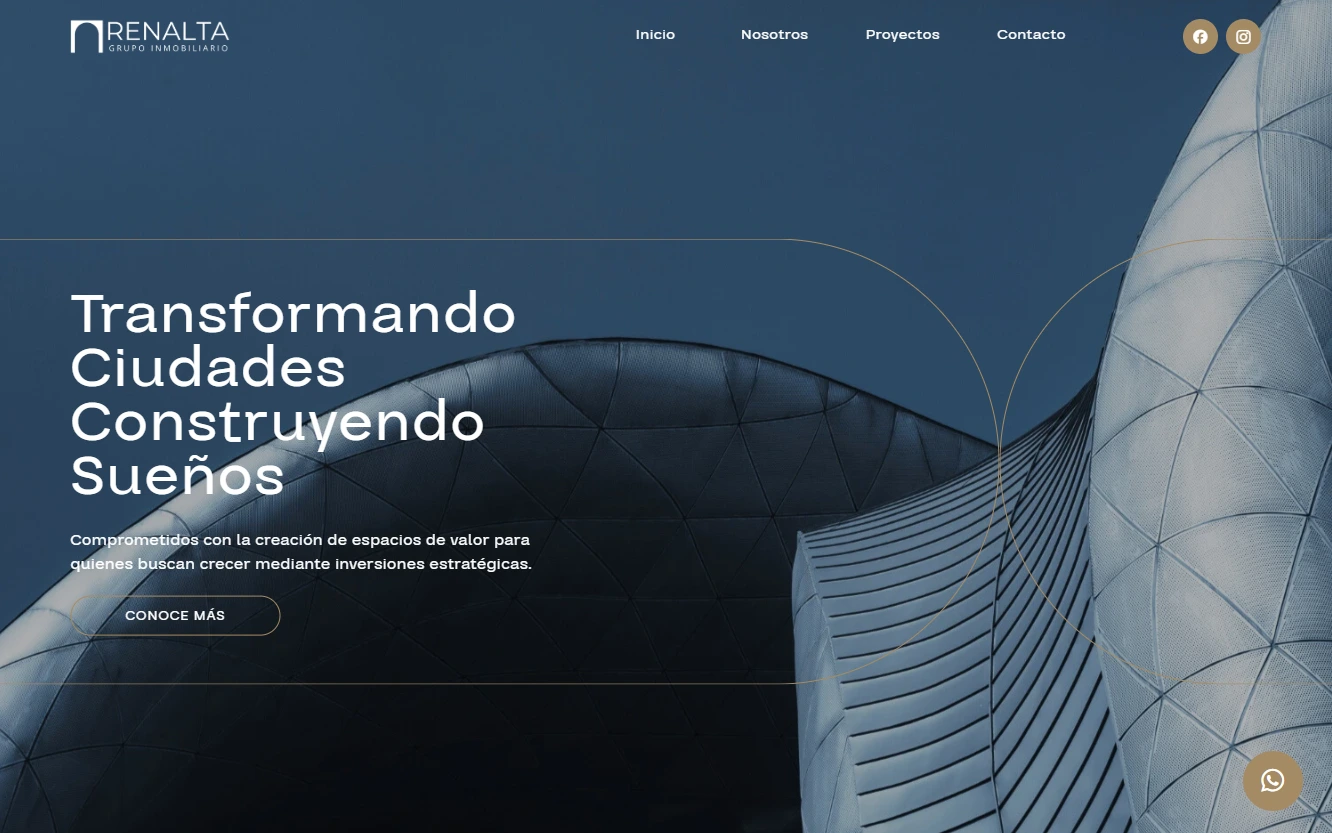 Sitio Web Renalta